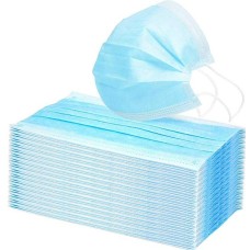 Disposable Face Mask Protective CE CERTIFIED 3 Layer Anti Bacterial Filter 50pcs Disposable Face Mask Protective CE CERTIFIED 3 Layer Anti Bacterial Filter 50pcs