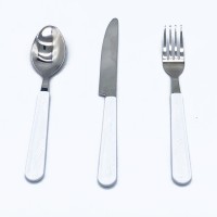 ADULT Polymer Handle Stainless Steel Sublimation Fork/Knife/Spoon Cutlery ADULT Polymer Handle Stainless Steel Sublimation Fork/Knife/Spoon Cutlery