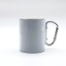 Blank Steel Camping Hiking Mug with Buckle Handle For Dye Sublimation Blank Steel Camping Hiking Mug with Buckle Handle For Dye Sublimation