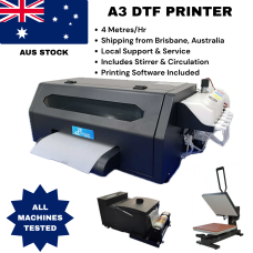 DTF XP600 Single Head A3 Printer + Powder Shaker and Oven Fully Auto All in One + 38x45 Auto Open Heat Press DTF XP600 Single Head A3 Printer + Powder Shaker and Oven Fully Auto All in One + 38x45 Auto Open Heat Press