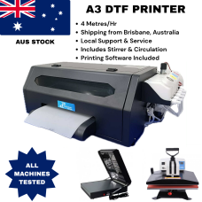 DTF XP600 Single Head A3 Printer + Mini Film Oven Heater Powder Dryer + 40x60 Swing away Heat press DTF XP600 Single Head A3 Printer + Mini Film Oven Heater Powder Dryer + 40x60 Swing away Heat press
