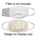 Blank Face Mask Printable/Washable & Reusable for Sublimation Blank Face Mask Printable/Washable & Reusable for Sublimation
