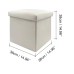 Foldable Footstool and Storage Box Container for Sublimation Heat Press