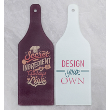 Glass Photo CUTTING BOARD 19x36cm Bottle Shape Heat Transfer SUBLIMATION INK heat press Glass Photo CUTTING BOARD 19x36cm Bottle Shape Heat Transfer SUBLIMATION INK heat press