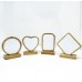 Bamboo Desktop Photo Frame with Magnetic Base for Sublimation Printing Heat Pressing