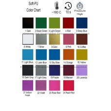 PU T-SHIRT GARMENT VINYL HEAT PRESS TRANSFER FILM ROLL Plotter Cutter 1m x 50cm PU T-SHIRT GARMENT VINYL HEAT PRESS TRANSFER FILM ROLL Plotter Cutter 1m x 50cm