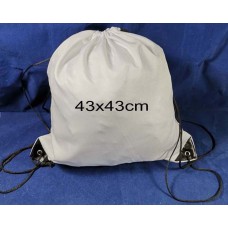 Polyester Drawstring Bag 43x43cm for dye sublimation heat transfer heat press printing Polyester Drawstring Bag 43x43cm for dye sublimation heat transfer heat press printing