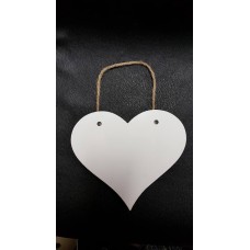 Sublimation Ink MDF Sign Board Heart 18cm x 16cm Sublimation Ink MDF Sign Board Heart 18cm x 16cm