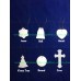 Sublimation ink Blank CERAMIC Ornaments Heat Press machine Printing Supplies Sublimation ink Blank CERAMIC Ornaments Heat Press machine Printing Supplies