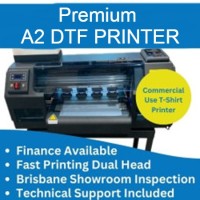 PREMIUM DTF Dual Head Printer XP600 - A2 *60CM* Direct to Transfer Film Solution PREMIUM DTF Dual Head Printer XP600 - A2 *60CM* Direct to Transfer Film Solution