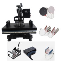 HEAT PRESS MACHINE 8 in 1 COMBO MUG HAT T-SHIRT PLATE sublimation ink HEAT PRESS MACHINE 8 in 1 COMBO MUG HAT T-SHIRT PLATE sublimation ink