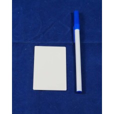 Dye Sublimation HD Aluminium Metal Sheet Gloss White Heat Press 76x50mm