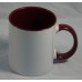 Inner Colour and Handle 11oz Ceramic MUGS with gift box for DYE SUBLIMATION INK Inner Colour and Handle 11oz Ceramic MUGS with gift box for DYE SUBLIMATION INK