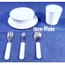Polymer Plastic Kid Dinner Set BEST FOR SUBLIMATION INK Polymer Plastic Kid Dinner Set BEST FOR SUBLIMATION INK