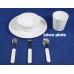Polymer Plastic Kid Dinner Set BEST FOR SUBLIMATION INK Polymer Plastic Kid Dinner Set BEST FOR SUBLIMATION INK