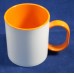 Inner & Handle Color 11oz Polymer Mug BEST FOR DYE SUBLIMATION INK