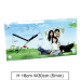 Clock Glass Slate Photo frame 30x16cm BL28 Clock Glass Slate Photo frame 30x16cm BL28