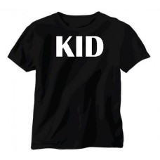 KIDS Cotton Black T-Shirt for Heat Transfer Vinyl / Direct to Film DTF 220 GSM