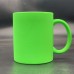 Sublimation Full Colour MUG Fluorescence Neon 11oz with Gift Box for mug cup press Sublimation Full Colour MUG Fluorescence Neon 11oz with Gift Box for mug cup press