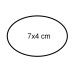 Blank Acrylic Name Tag Sign Badge for Sublimation Heat Transfer Printing Blank Acrylic Name Tag Sign Badge for Sublimation Heat Transfer Printing