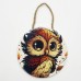 12pcs Ceramic Tile Round Hanging Decoration for Sublimation Printing with Cork base and String