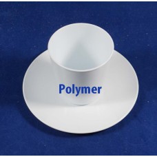 Polymer Plastic Kid Cup & Saucer(15cm) Set BEST FOR SUBLIMATION INK