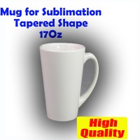 Tapered Latte MUGS 17oz DYE SUBLIMATION - BEST FOR SUBLIMATION INK Tapered Latte MUGS 17oz DYE SUBLIMATION - BEST FOR SUBLIMATION INK