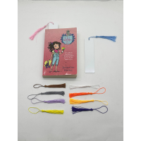 Blank Aluminium Bookmark with Tassel for Sublimation ink Heat Press Printing