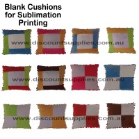 Square Color Cushions pillows Cover dye sublimation ink heat press transfer