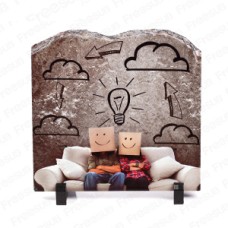 SUBLIMATION ROCK PHOTO SLATE 20X20CM SH05