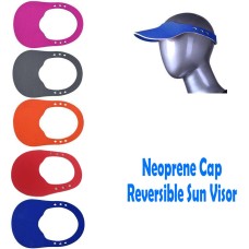 Neoprene Cap Reversible Sun Visor Hat Hiking Golf Tennis Outdoor UV Block for Dye Sublimation ink Neoprene Cap Reversible Sun Visor Hat Hiking Golf Tennis Outdoor UV Block for Dye Sublimation ink